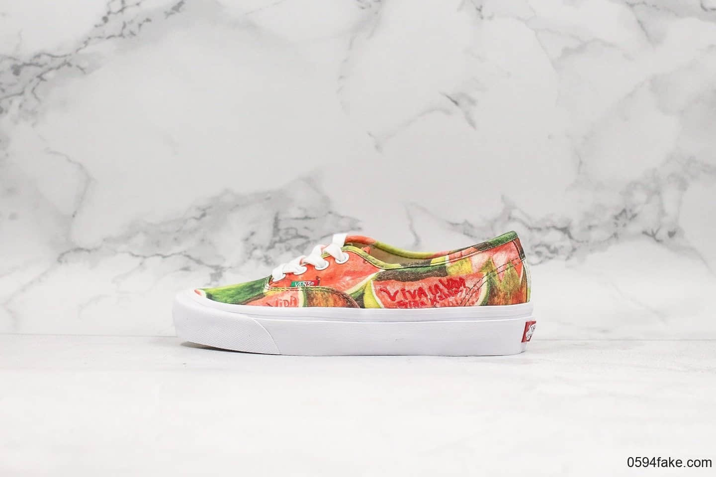 万斯VANS x Frida Kahlo OG Authentic LX联名西瓜原厂硫化工艺公司级版本独家华夫大底