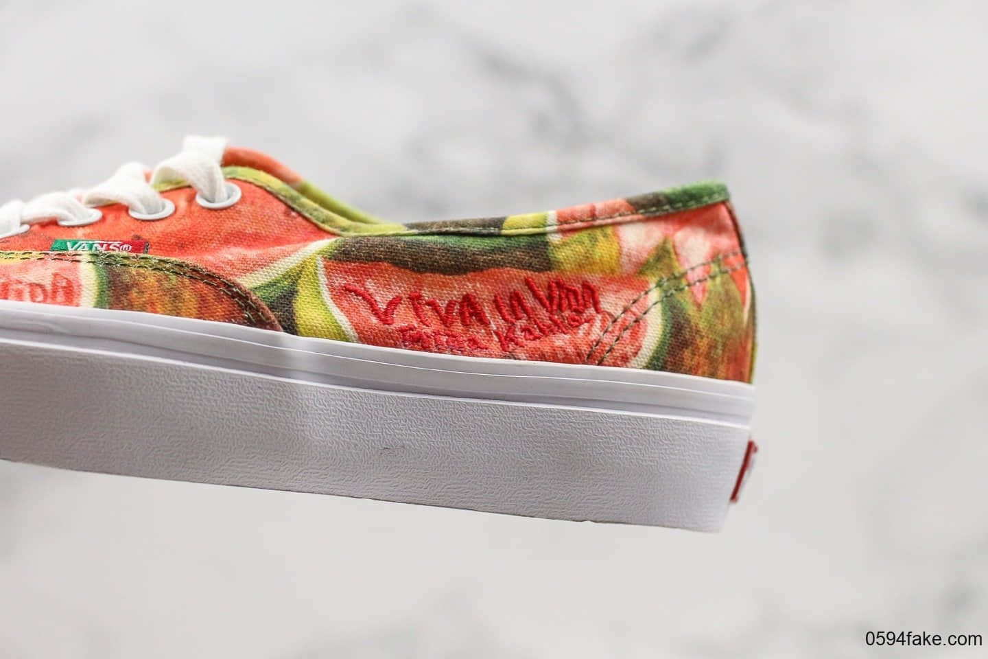 万斯VANS x Frida Kahlo OG Authentic LX联名西瓜原厂硫化工艺公司级版本独家华夫大底