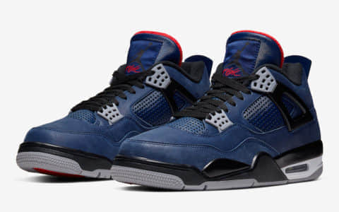 Air Jordan 4 WNTR“ Loyal Blue”释出官图！这个冬天有它就妥了！ 货号：CQ9597-401