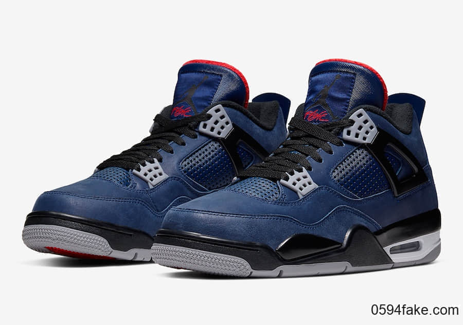 Air Jordan 4 WNTR“ Loyal Blue”释出官图！这个冬天有它就妥了！ 货号：CQ9597-401