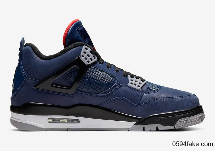 Air Jordan 4 WNTR“ Loyal Blue”释出官图！这个冬天有它就妥了！ 货号：CQ9597-401