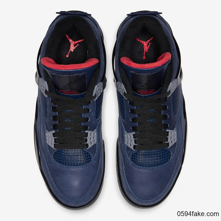 Air Jordan 4 WNTR“ Loyal Blue”释出官图！这个冬天有它就妥了！ 货号：CQ9597-401