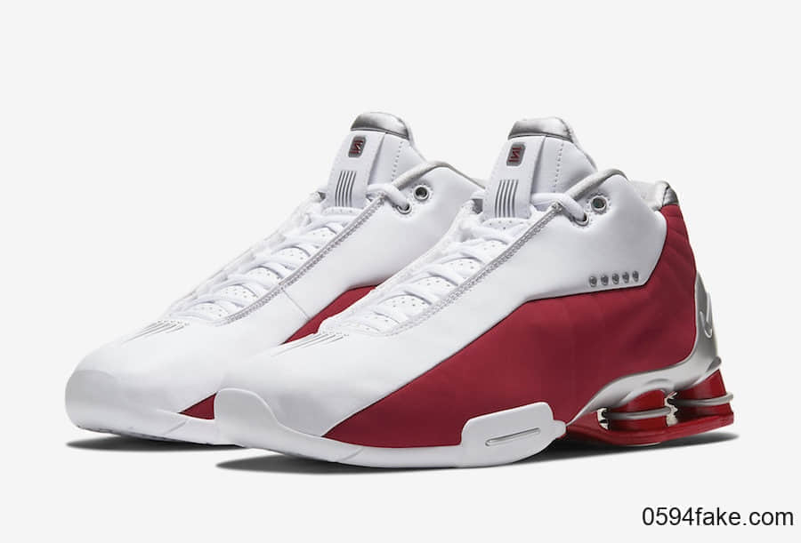 Nike Shox BB4全新配色“ Varsity Red”即将发售！ 货号：AT7843-101