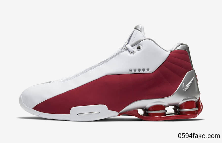 Nike Shox BB4全新配色“ Varsity Red”即将发售！ 货号：AT7843-101