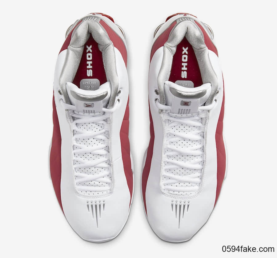 Nike Shox BB4全新配色“ Varsity Red”即将发售！ 货号：AT7843-101