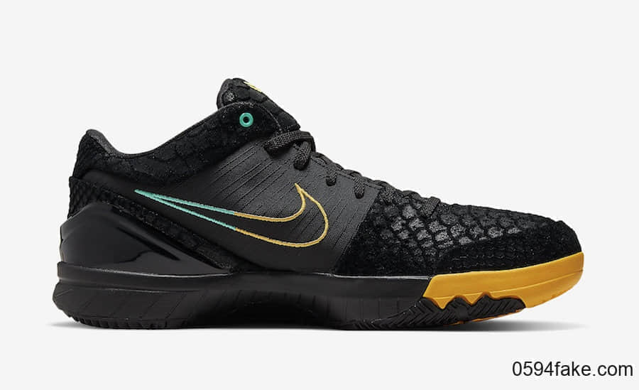 Nike Zoom Kobe 4 Protro再曝新配色！这个蛇纹有点炫酷！ 货号：AV6339-002