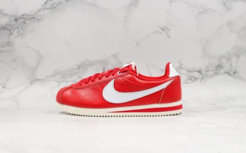 耐克Nike Classic Cortez princess阿甘鞋红色纯原版本天猫外围实体可操作充正 货号：CK1907-600