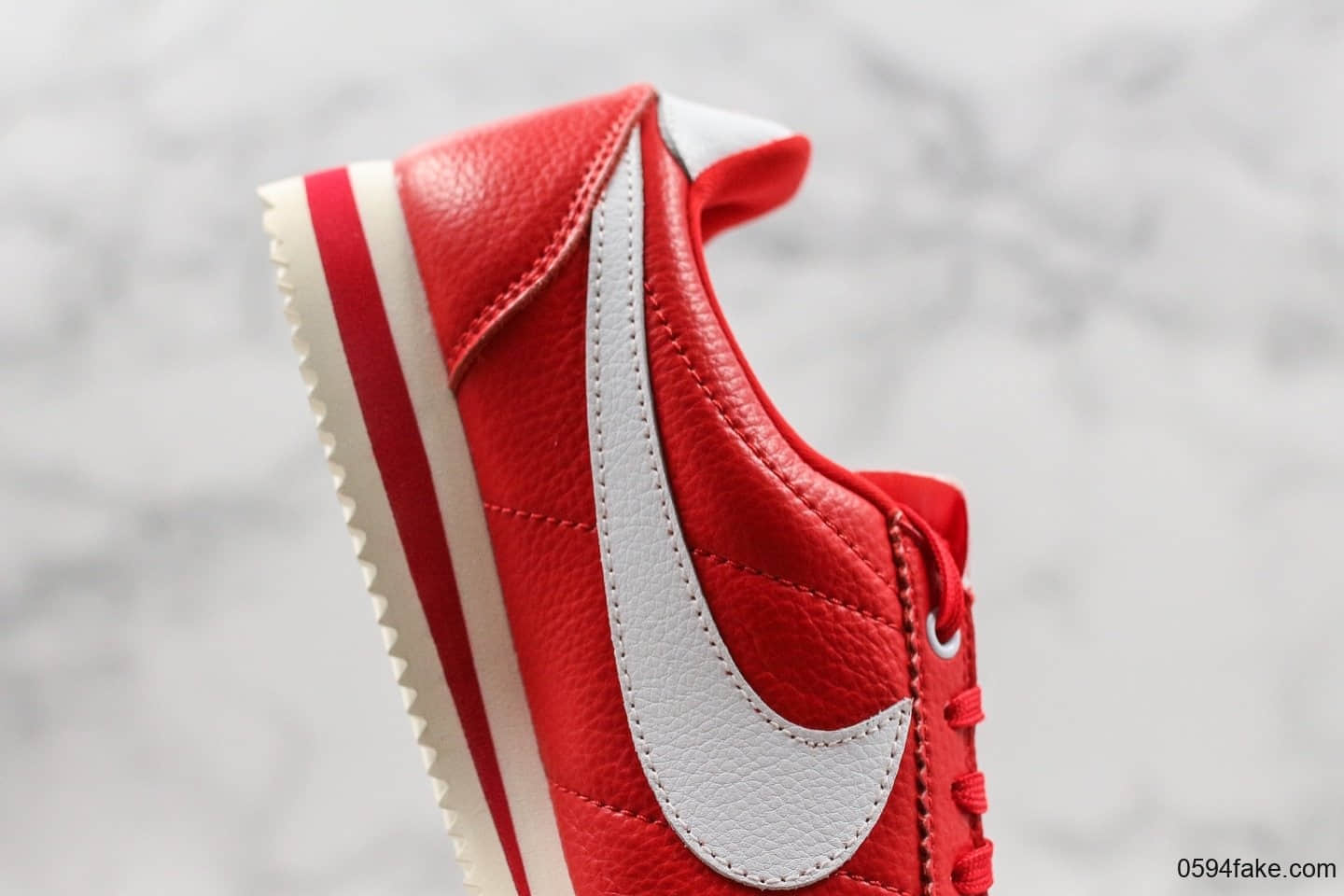 耐克Nike Classic Cortez princess阿甘鞋红色纯原版本天猫外围实体可操作充正 货号：CK1907-600
