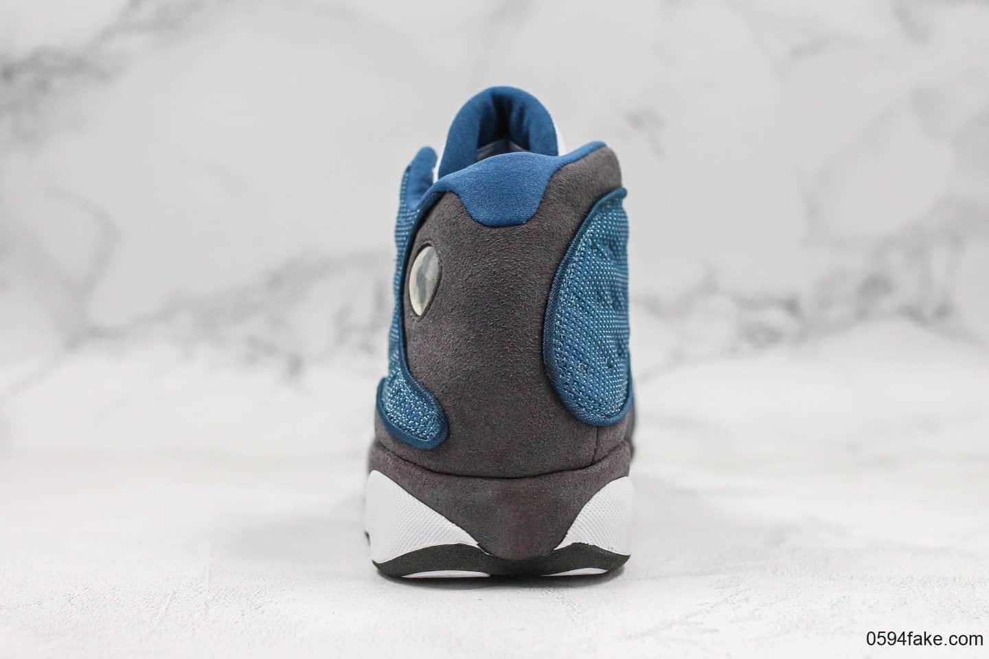 乔丹Air Jordan 13「Flint」AJ13海军蓝纯原版本回归款鞋底真碳板加持中底内置气垫原数据匹配色卡 货号：414571-401