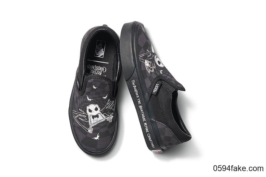你想要的日常搭配鞋款都在这里了！怪异又可爱！Vans“The Nightmare Before Christmas”系列将于10月4日发售！