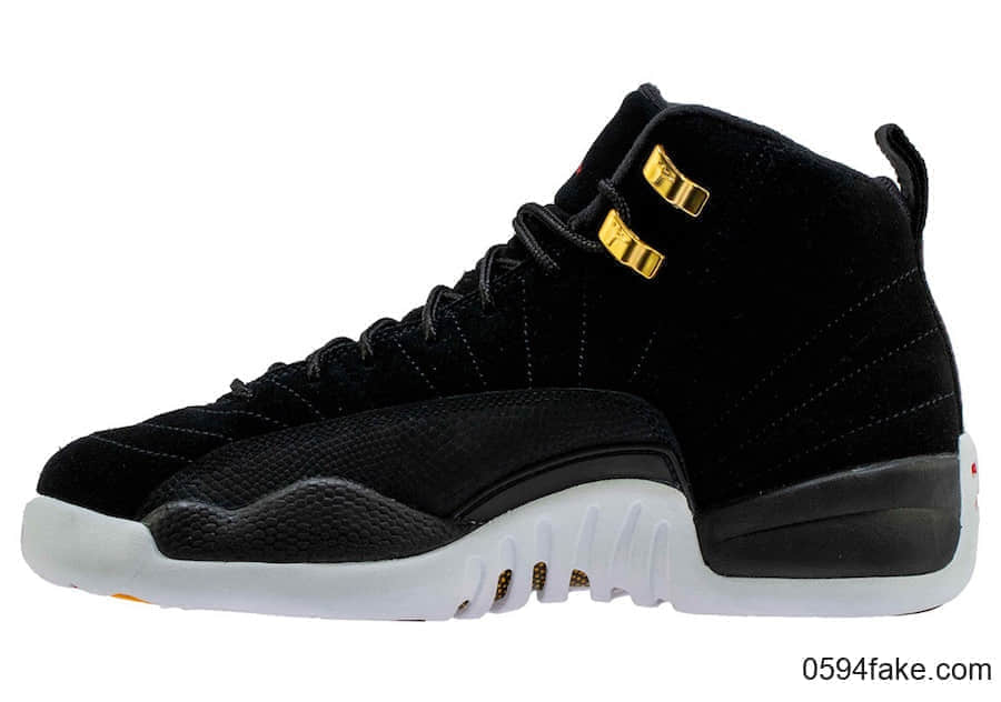 “反转金扣”Air Jordan 12最新实物图释出！本月月底发售！ 货号：130690-017