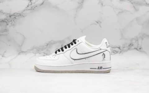 耐克Nike Air Force 1 Low Premium“Four Horsemen”空军一号PE詹姆斯限定款AF1四骑士配色公司级带半码硬质牛剖层移模革原盒原标货号：AH6818-128