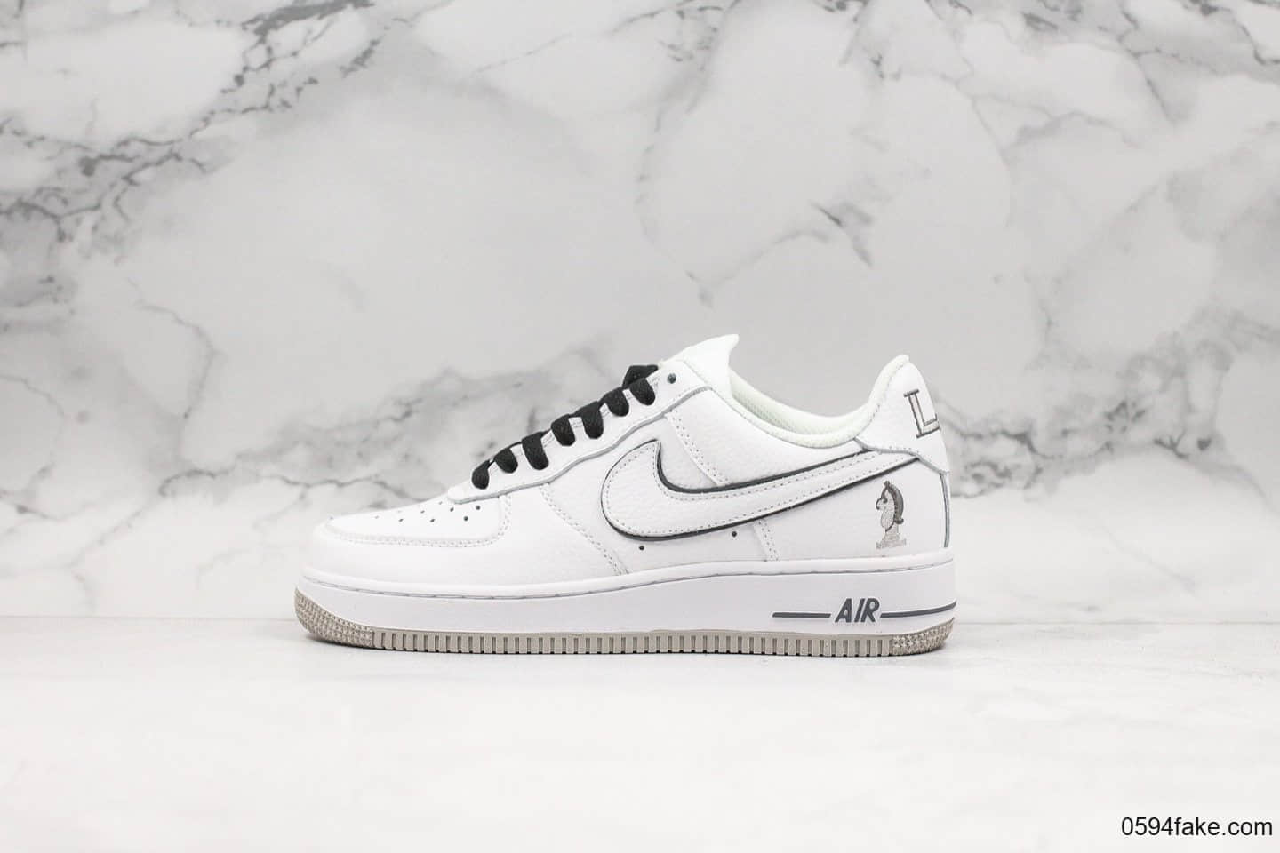 耐克Nike Air Force 1 Low Premium“Four Horsemen”空军一号PE詹姆斯限定款AF1四骑士配色公司级带半码硬质牛剖层移模革原盒原标货号：AH6818-128