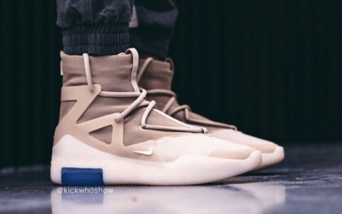 秋日气质燕麦色！Nike Air Fear of God 1“ Oatmeal”将于11月2日发售！ 货号：AR4237-900