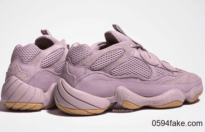 Yeezy 500 “Soft Vision”释出最新实物图！少女心和复古兼具！ 货号：FW2656