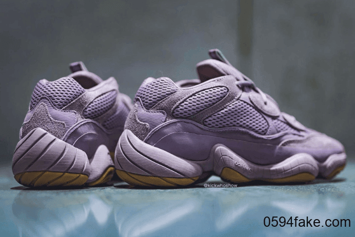 Yeezy 500 “Soft Vision”释出最新实物图！少女心和复古兼具！ 货号：FW2656