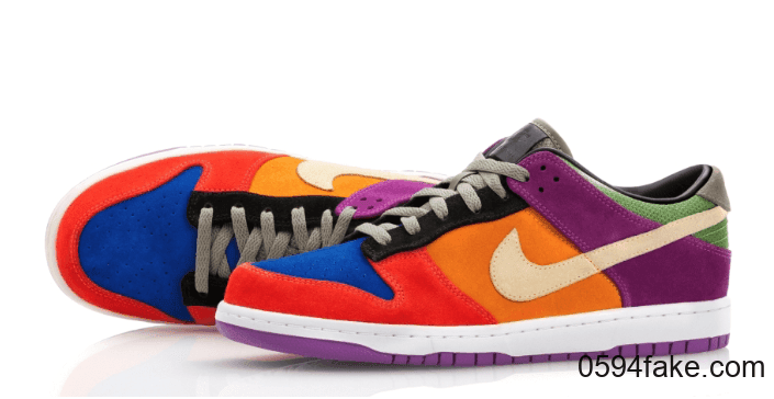 治愈彩虹配色！Nike Dunk Low“Viotech”将于12月10日发售！ 货号：CT5050-500