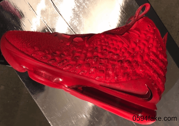 活力大气全红配色！Nike LeBron 17“ University Red”即将发售！ 货号：BQ3177-600