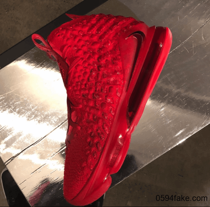 活力大气全红配色！Nike LeBron 17“ University Red”即将发售！ 货号：BQ3177-600