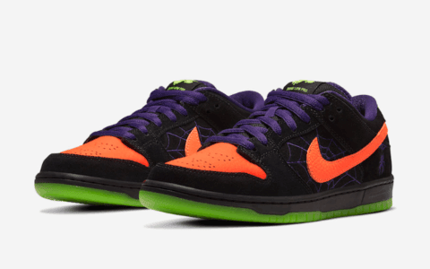 浓郁万圣节氛围！Nike SB Dunk Low “Night of Mischief” 月底发售！还有限定鞋盒等你拿！ 货号：BQ6817-006