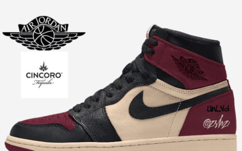 以龙舌兰酒为灵感！这双Air Jordan 1充满独特复古风情！