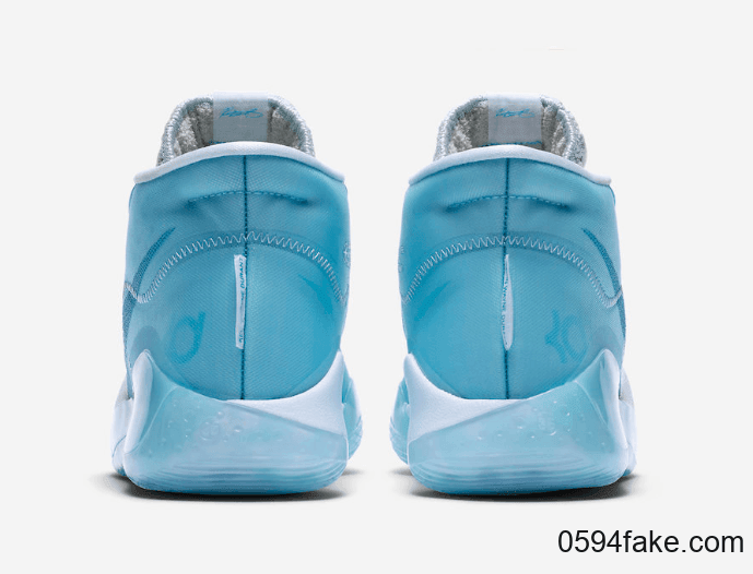 无法抗拒的小清新！Nike KD 12“ Blue Gaze”释出官图！ 货号：AR4229-400