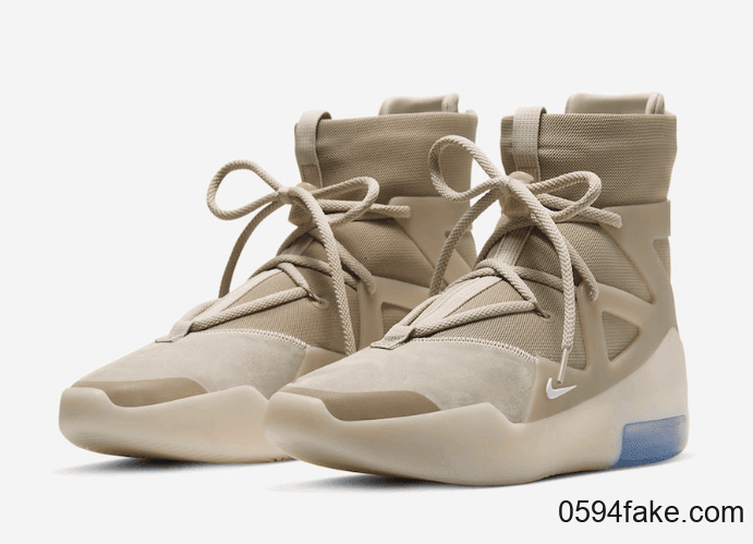 Nike Air Fear of God 1“ Oatmeal”释出官图！下周发售！ 货号：AR4237-900