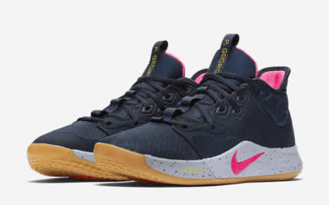 Nike PG 3新品即将登场！沉稳配色走一波！ 货号：AO2607-401