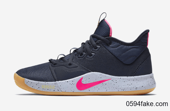 Nike PG 3新品即将登场！沉稳配色走一波！ 货号：AO2607-401