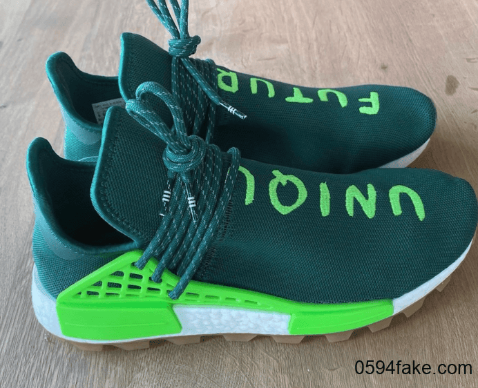 Pharrell x adidas NMD Hu全新配色曝光！你会选择闭眼入吗？ 货号：EF2334