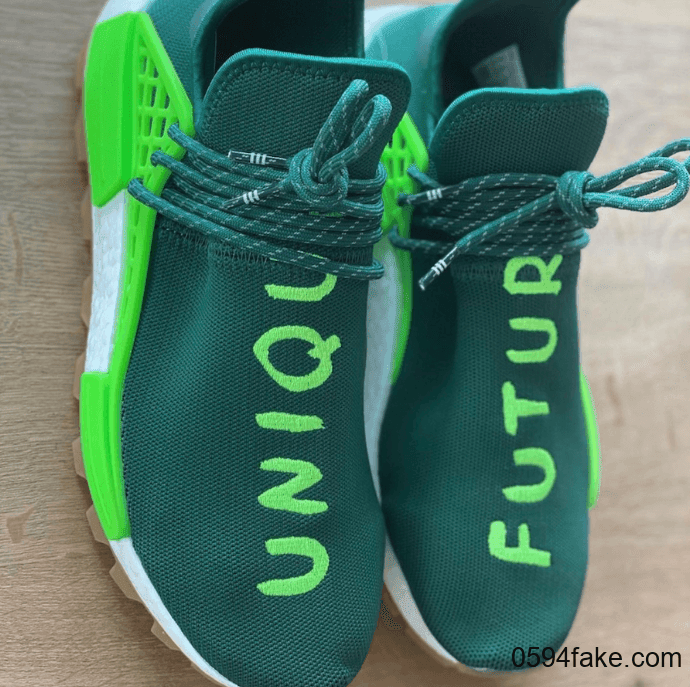 Pharrell x adidas NMD Hu全新配色曝光！你会选择闭眼入吗？ 货号：EF2334