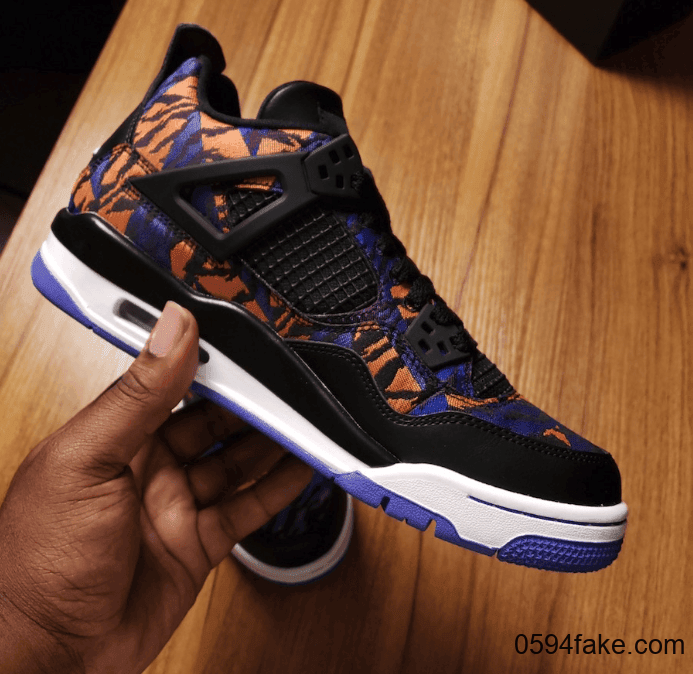 Air Jordan 4再曝新配色！这个虎纹鞋面我心动了！ 货号：BQ9043-005