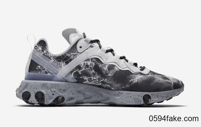 Kendrick Lamar x Nike React Element 55官图释出！不要太好看！ 货号：CJ3312-001