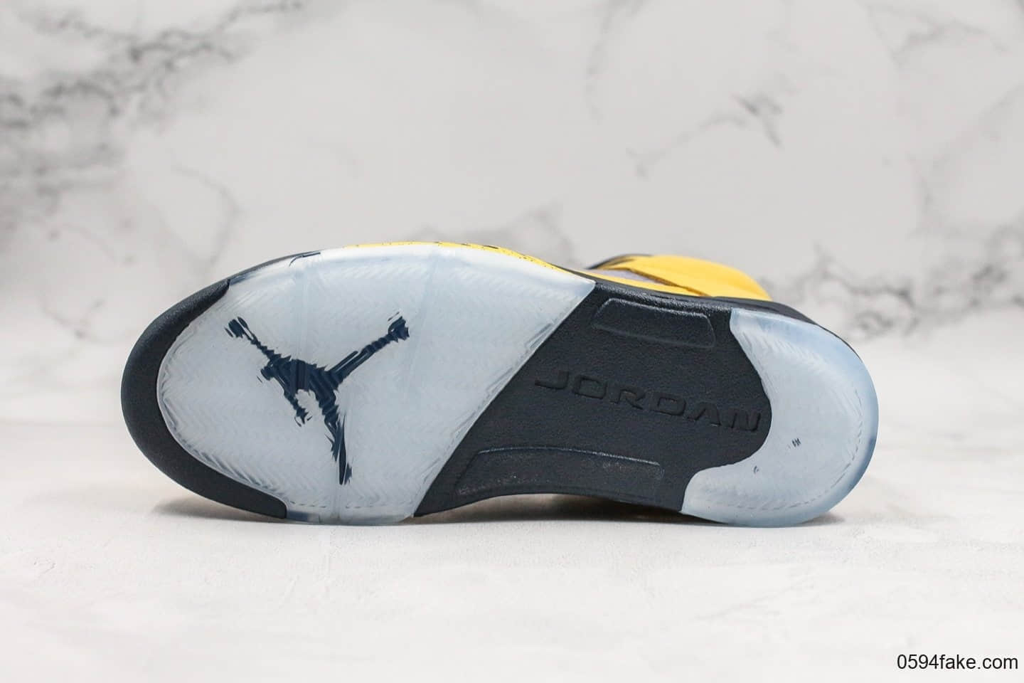 乔丹Air Jordan 5 Inspire密歇根大学黄蓝配色AJ5市面唯一正确版本进口顶级麂皮材质原盒原标原鞋开模实战篮球鞋 货号：CQ9541-704