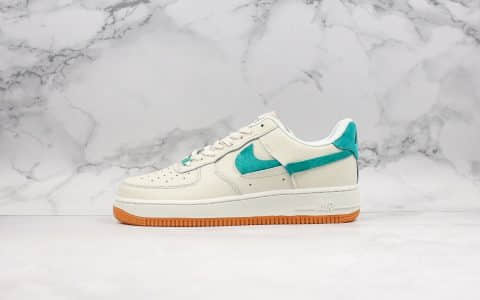 耐克Nike Air FORCE 1 Lx纯原版本低帮空军一号解构白蓝绿鸳鸯断勾内置全掌气垫原盒原标 货号：BV0740-100