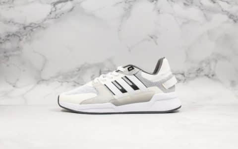 阿迪达斯Adidas swift NEO RUN90S公司级版本官方主推经典款慢跑鞋原档案数据开发区别市面错误版本 货号：EF0585