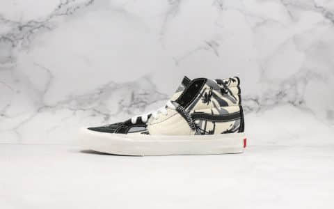 万斯Vans SK8-Hi Bricolage LX纯原版本万斯新一代解构拼接刺绣原厂硫化工艺帆布板鞋