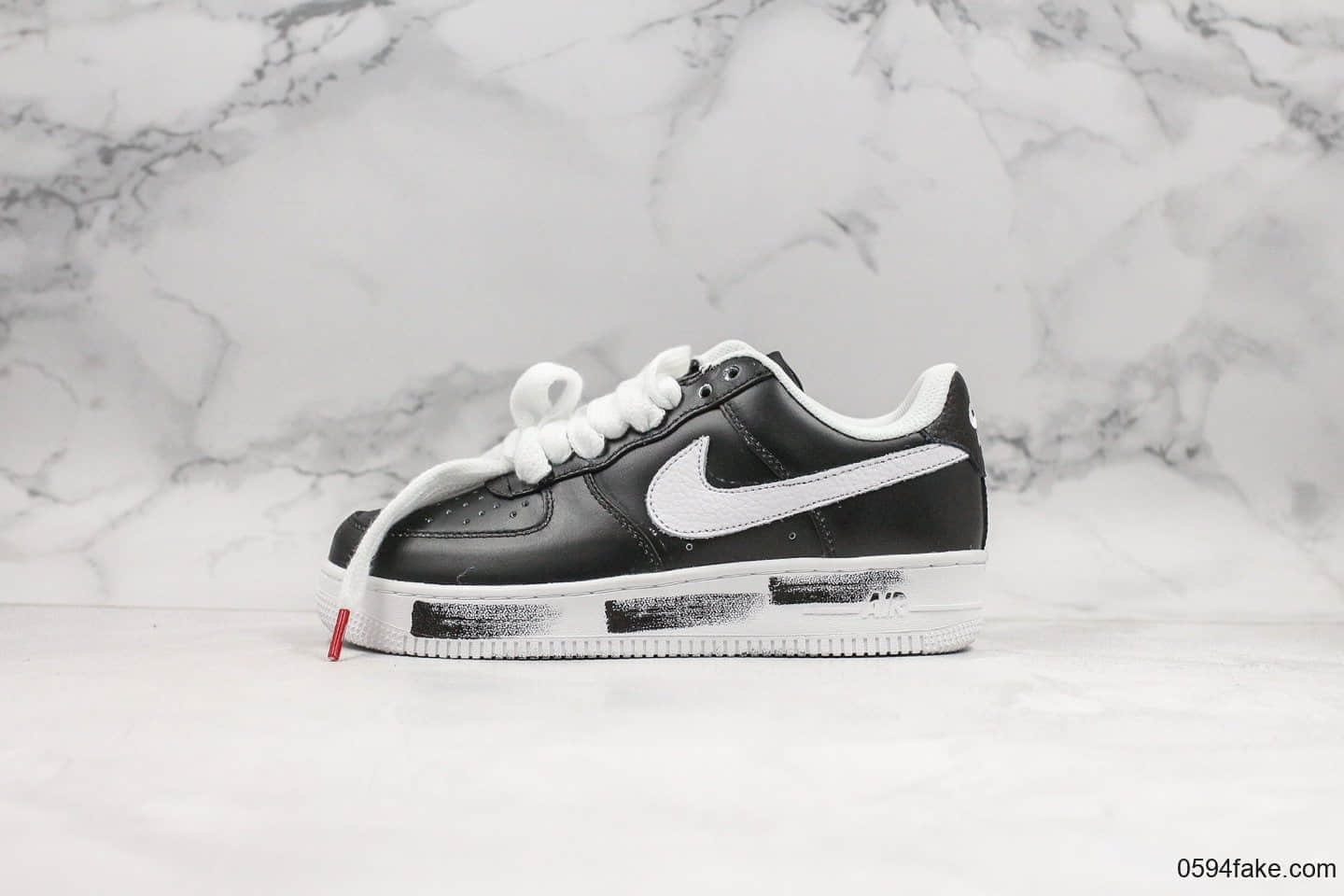 耐克Nike Air Force 1 Low x PEACEMINUSONE纯原版本低帮刮刮乐空军一号权志龙款联名款小雏菊配色原档案数据开发表皮可撕裂区别市面通货版本 货号：AQ3692-001