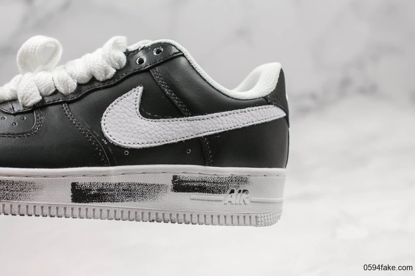 耐克Nike Air Force 1 Low x PEACEMINUSONE纯原版本低帮刮刮乐空军一号权志龙款联名款小雏菊配色原档案数据开发表皮可撕裂区别市面通货版本 货号：AQ3692-001