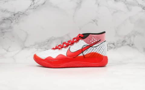 耐克Nike Zoom KD12 EP SJX纯原版本杜兰特12代红色双层Zoom气垫加持原盒原标支持实战 货号：CQ7731-900