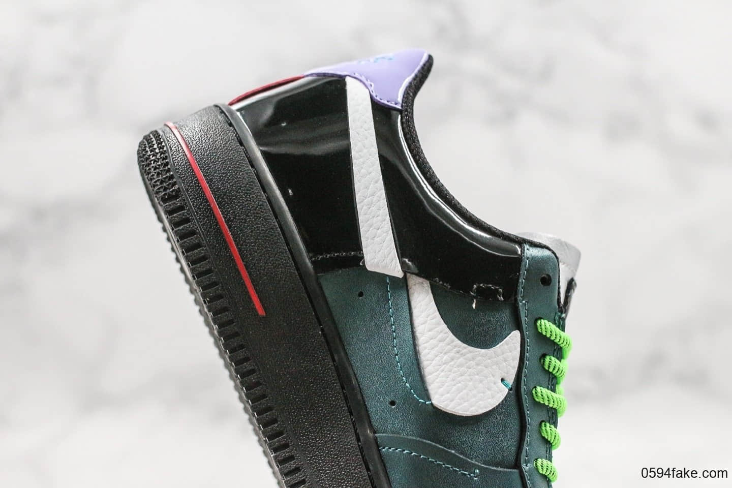 耐克Nike Air Force 1 Low ’07 Vandalized纯原版本解构空军一号低帮小丑配色内置气垫新品出货完美细节 货号：CT7359-001