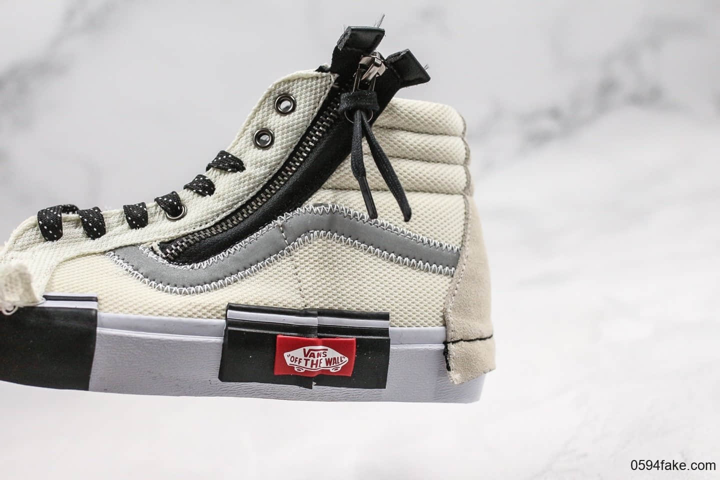 万斯Vans Classics Sk8-Hi Reissue CAP纯原版本高帮解构3M反光原厂硫化工艺一比一原鞋开模打造