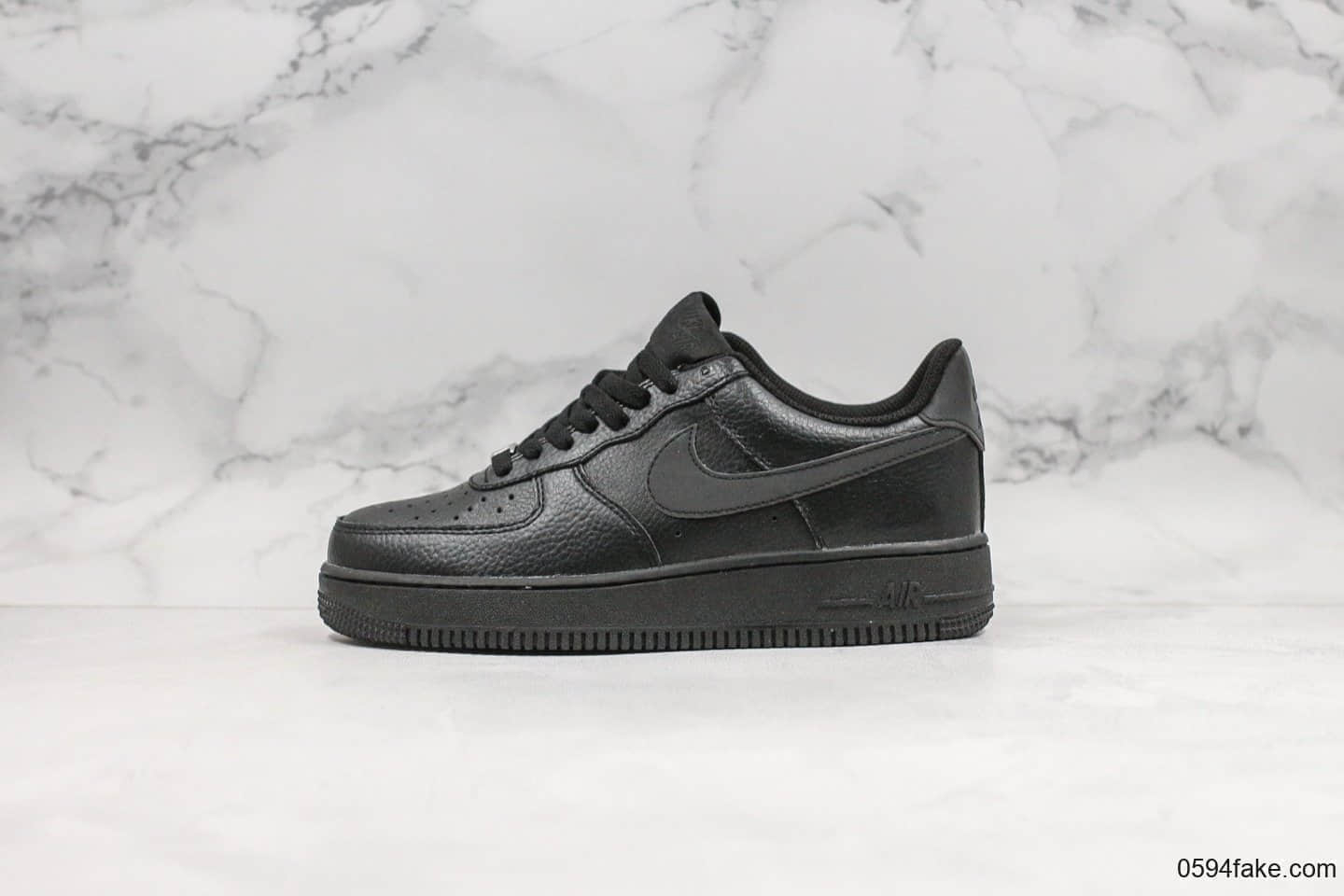 耐克Nike Air Force 1 Night Spiri纯原版本低帮空军一号暗黑精灵3M反光原楦头纸板打造高鞋面清洁度内置全掌气垫 货号：BQ4326-001