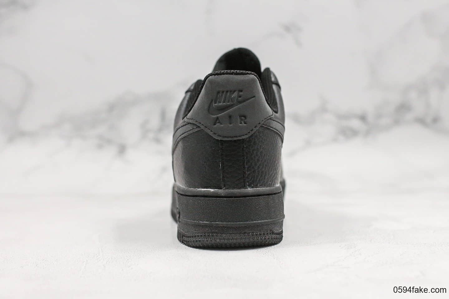 耐克Nike Air Force 1 Night Spiri纯原版本低帮空军一号暗黑精灵3M反光原楦头纸板打造高鞋面清洁度内置全掌气垫 货号：BQ4326-001