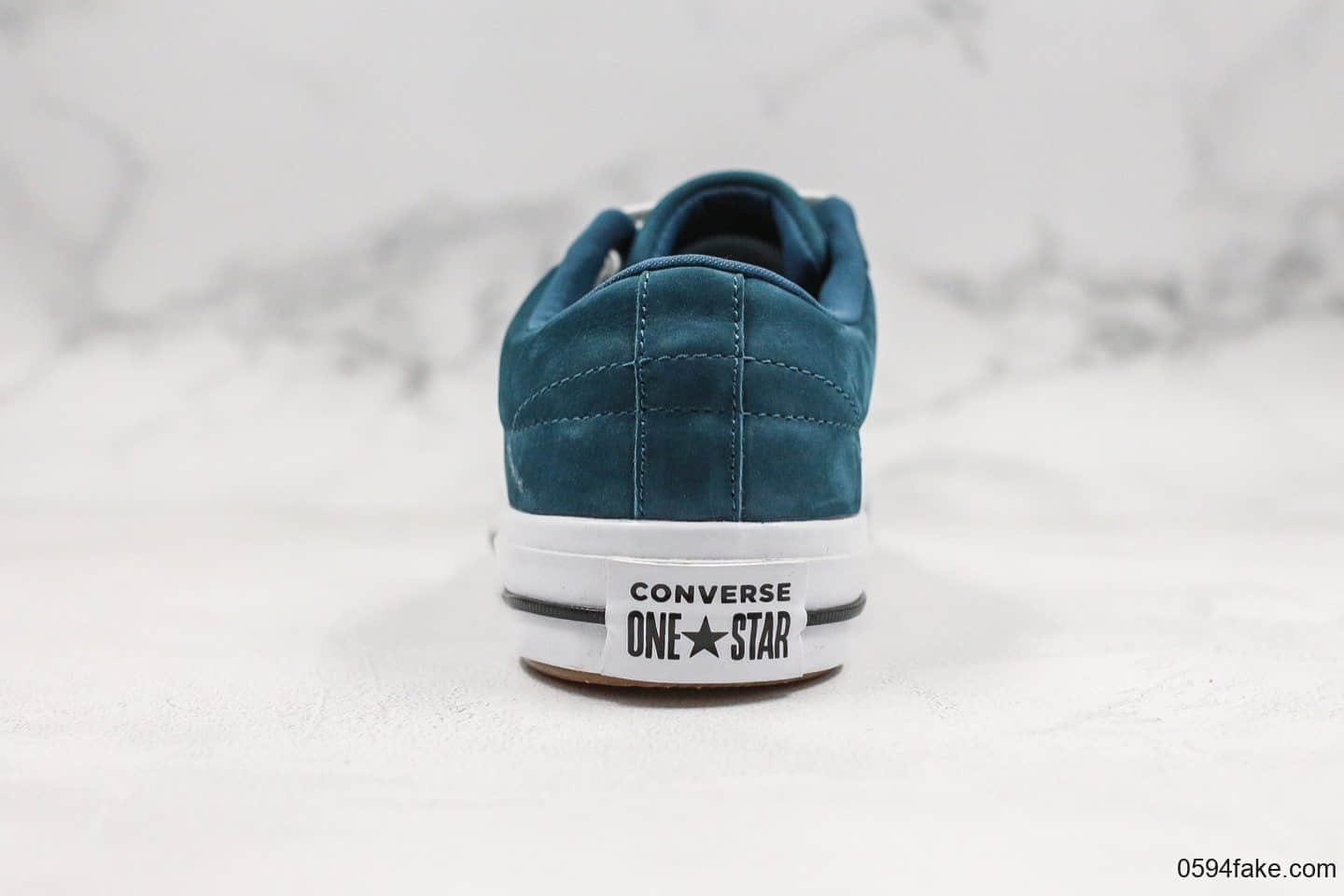 匡威Converse One Star公司级版本木村一星水墨蓝正确硅蓝PU中底头层牛皮材质原厂硫化工艺