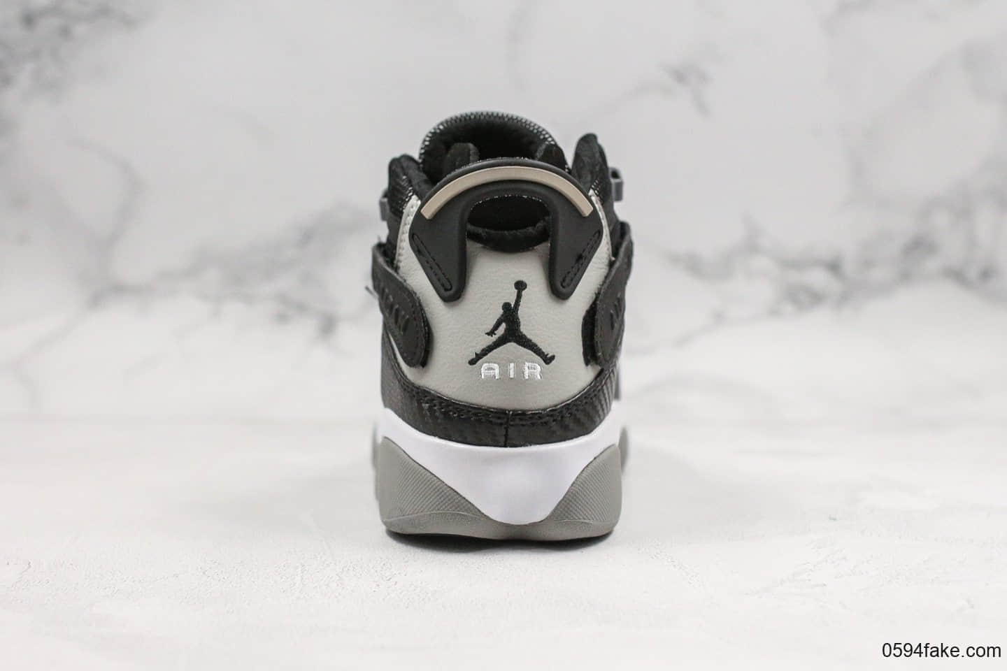 乔丹Air Jordan 6 rings Phoenix纯原版本六冠王AJ6系列黑色原鞋开模一比一打造原档案数据开发实战篮球鞋 货号：322992-004