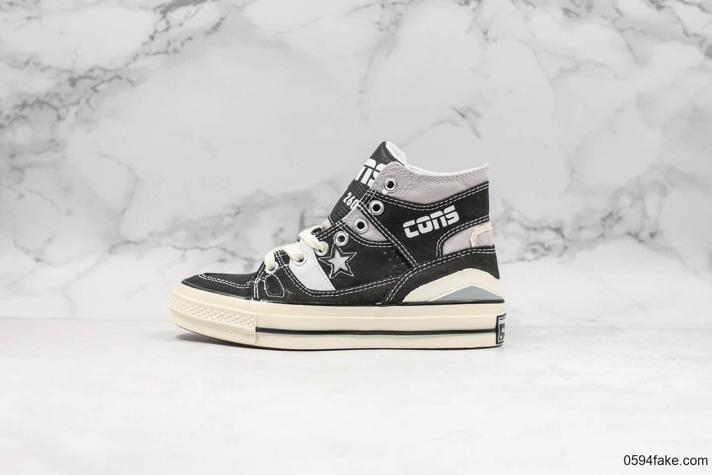 匡威Converse Chuck 70 x gaibangxikirCarhartt Wip纯原版本军事工装风卡哈特联名款黑色高帮帆布板鞋