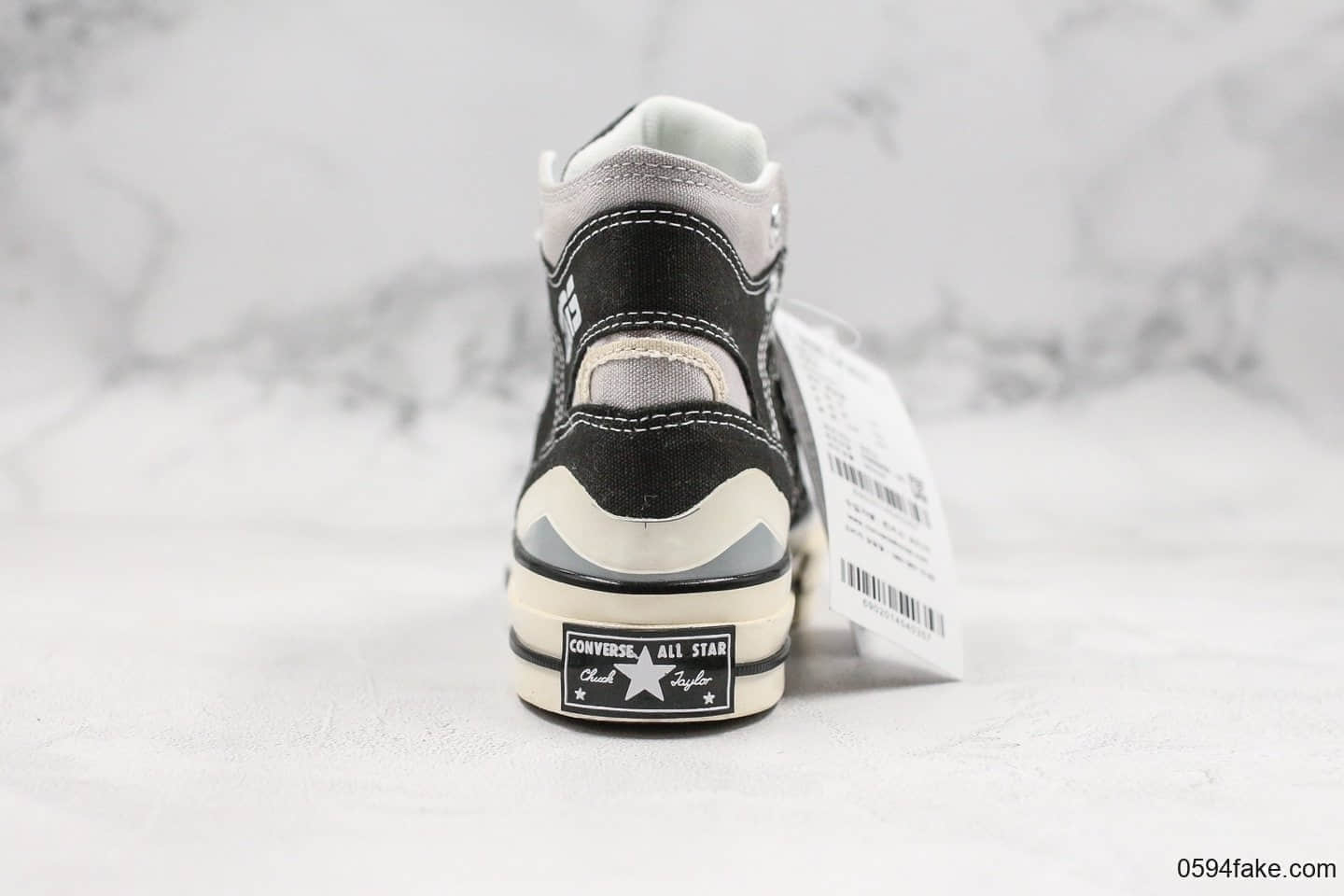 匡威Converse Chuck 70 x gaibangxikirCarhartt Wip纯原版本军事工装风卡哈特联名款黑色高帮帆布板鞋