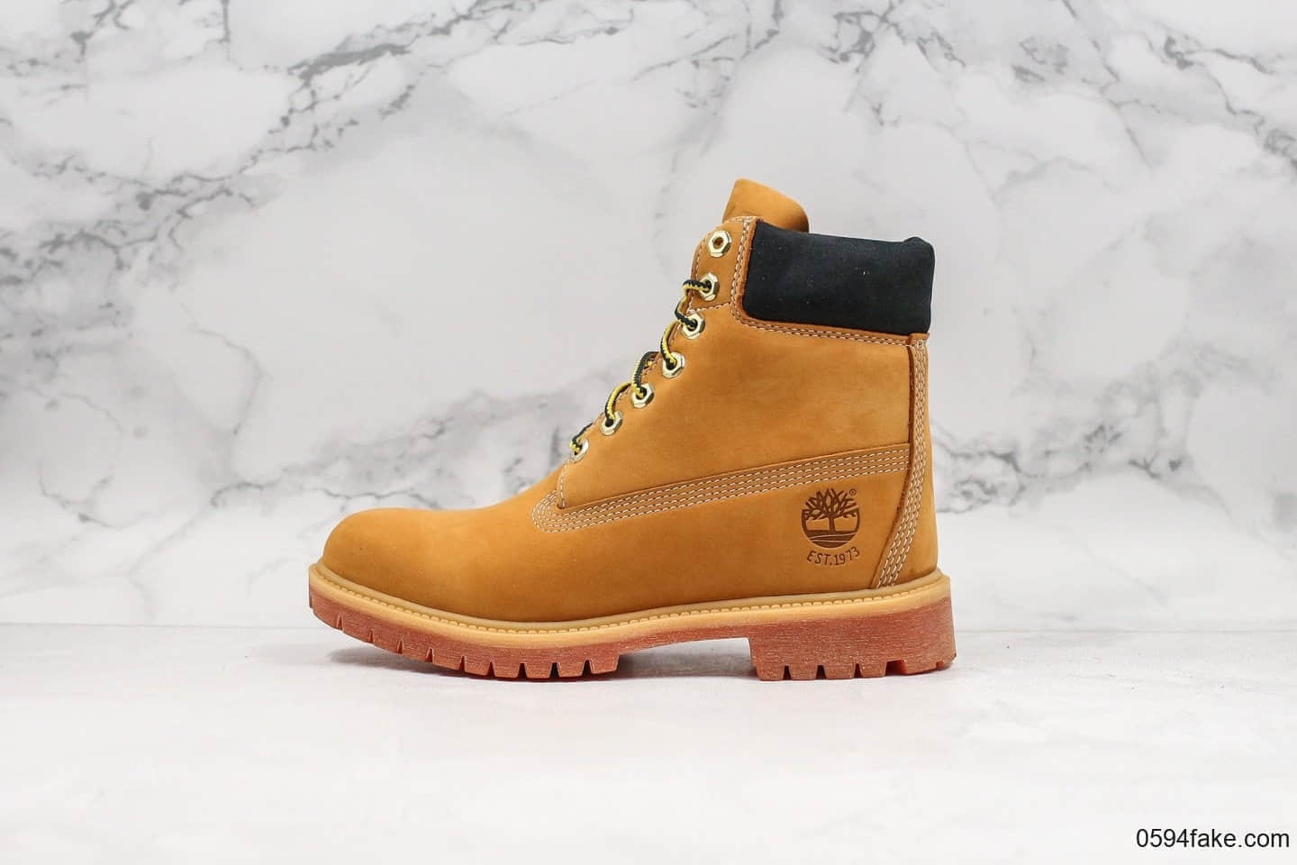 天伯伦Timberland添柏岚45周年超强限定款纯原版本经典防水大黄靴原档案数据开发量产全新工艺升级配备ZP套件细节完美复原 货号：A1VXW