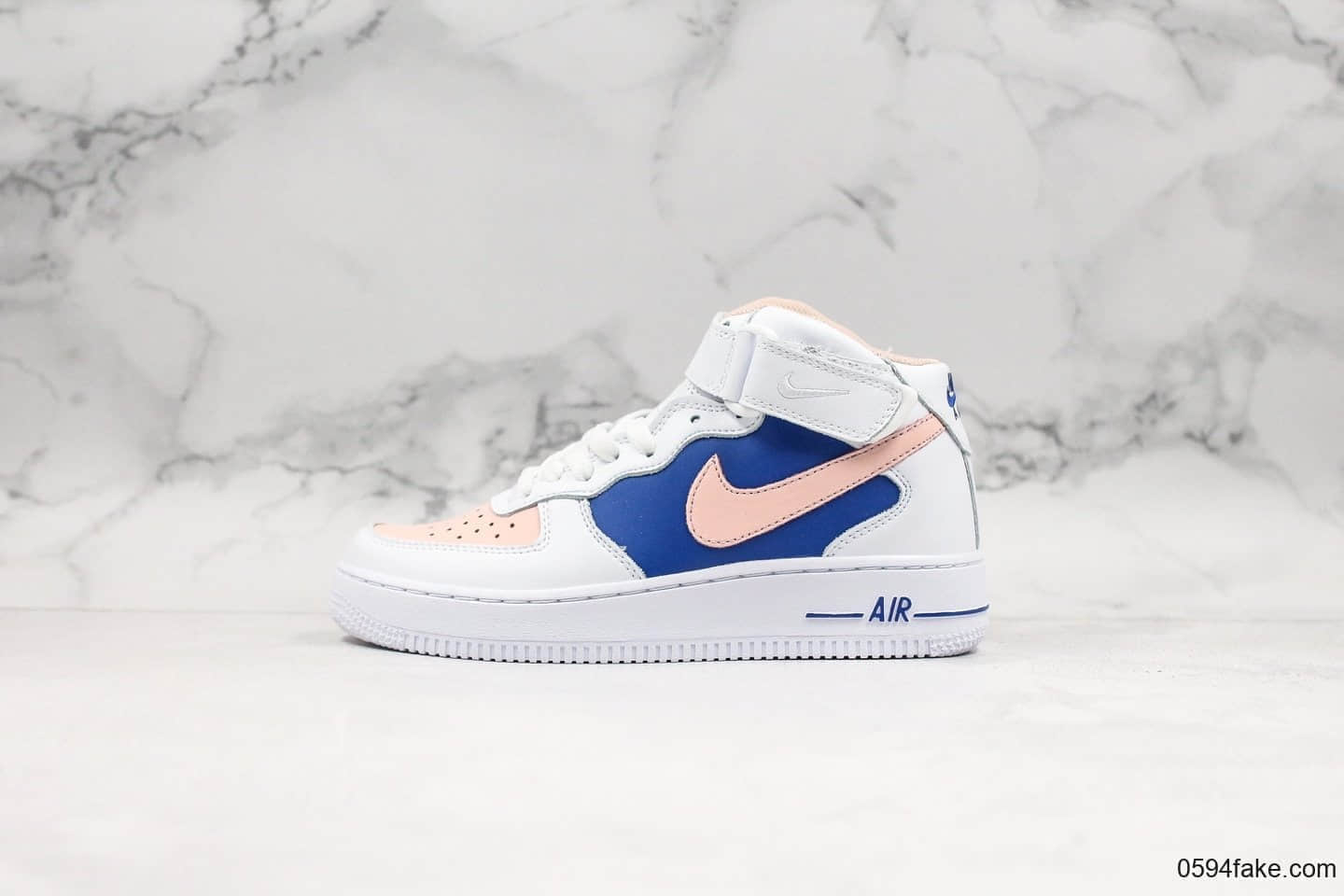 耐克Nike Air Force 1 Hi YOHOOD纯原版本空军一号高帮经典款内置全掌气垫中底钢印俱全正确版本休闲情侣板鞋 货号：315186-001